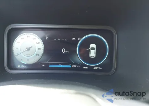 2022 Hyundai Kona Limited из США, поврежденный, VIN KM8K53A32NU821777